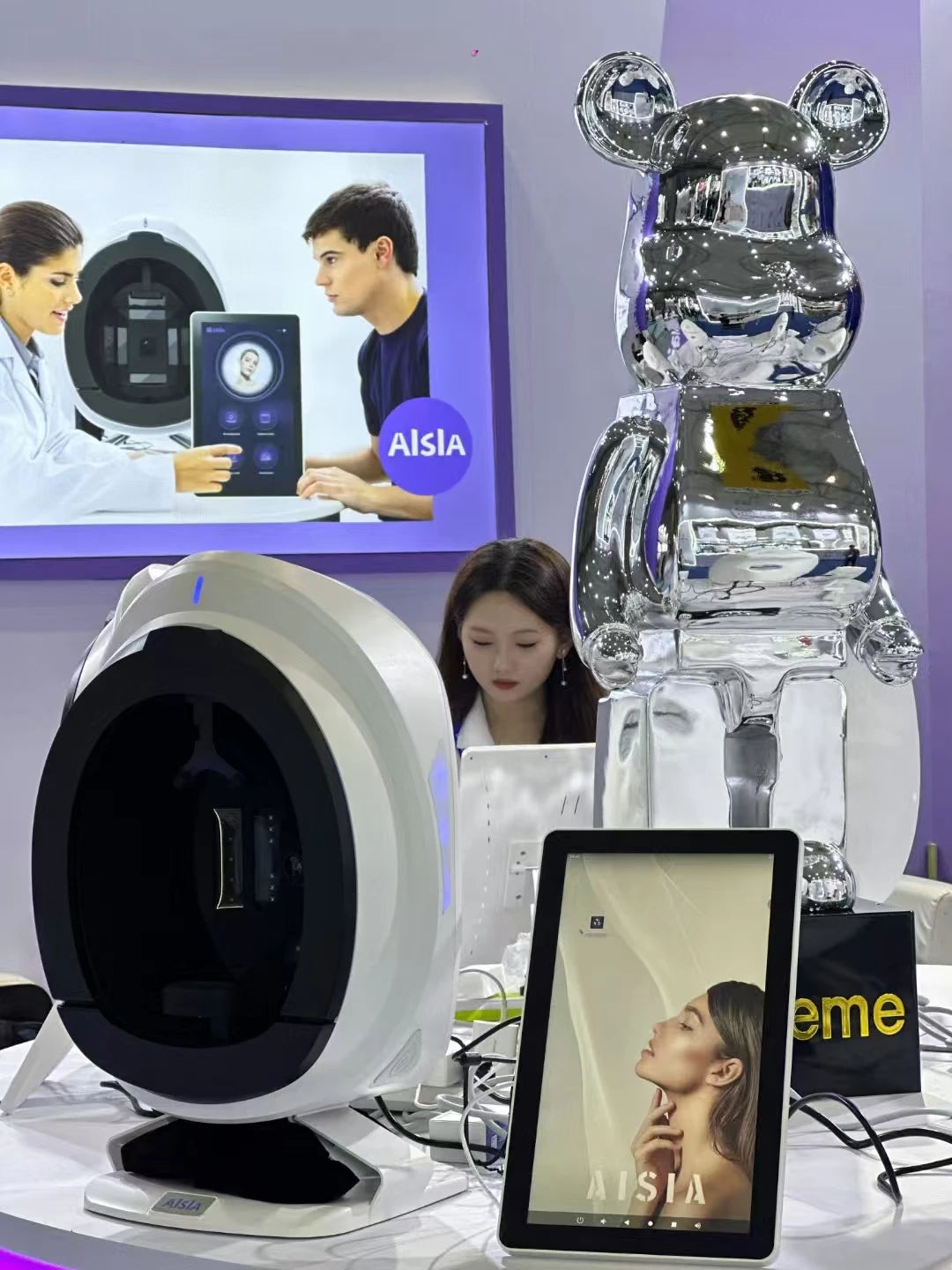 Emszero AISIA Q1 3D AI Facial Skin Analyzer Diagnosis