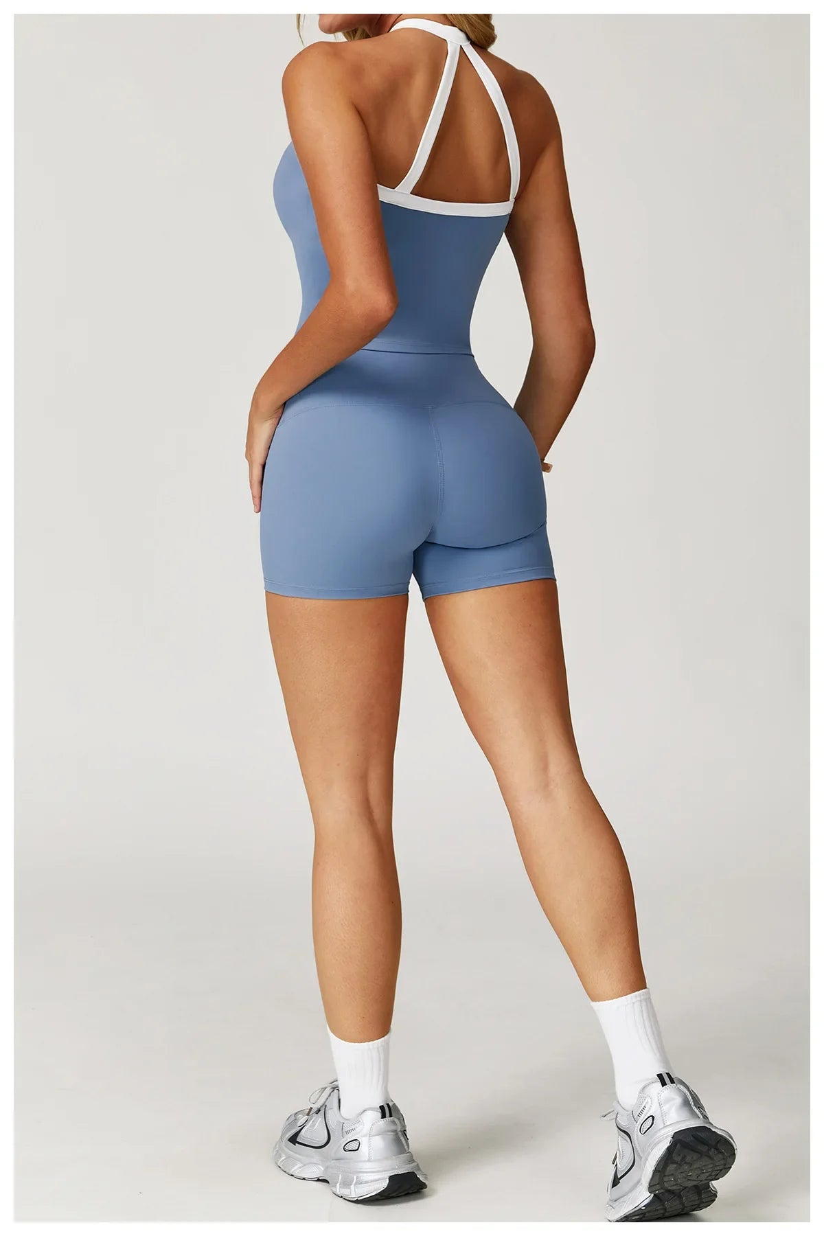 SWELTERINGCN Women 2 Piece Tracksuit Yoga Set Gym Wear