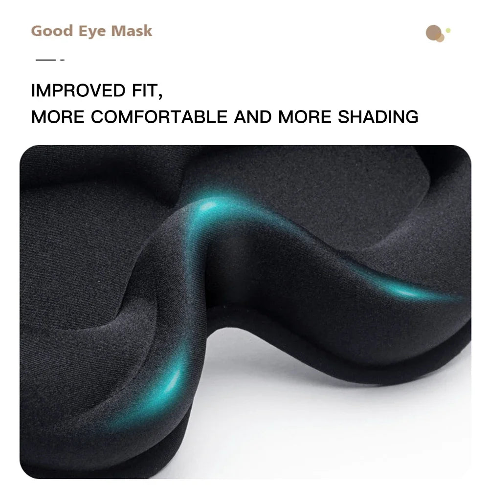 MERALLE 3D Sleep Mask Light Blocking Blindfold for Sleep