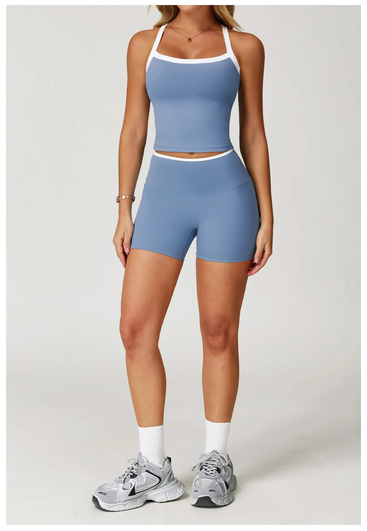 SWELTERINGCN Women 2 Piece Tracksuit Yoga Set Gym Wear