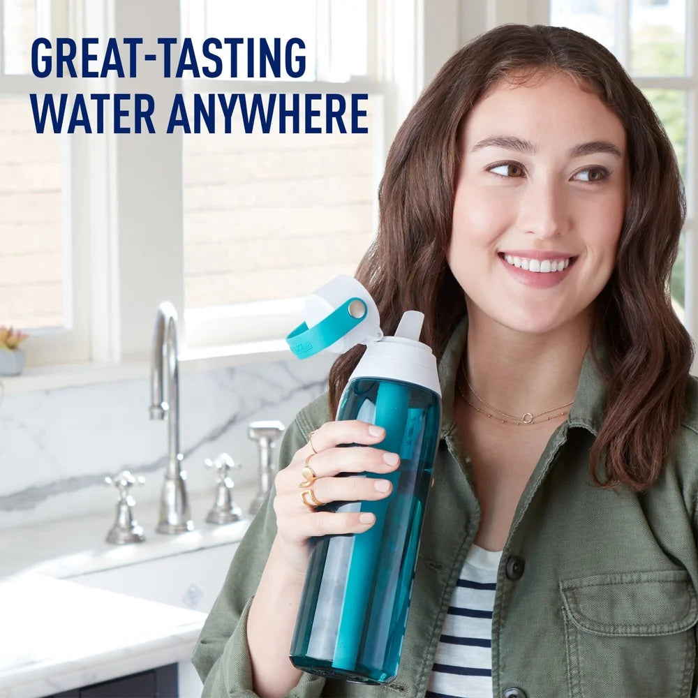 XMSJ Water Bottle With Leak Proof Activated Carbon Filter
