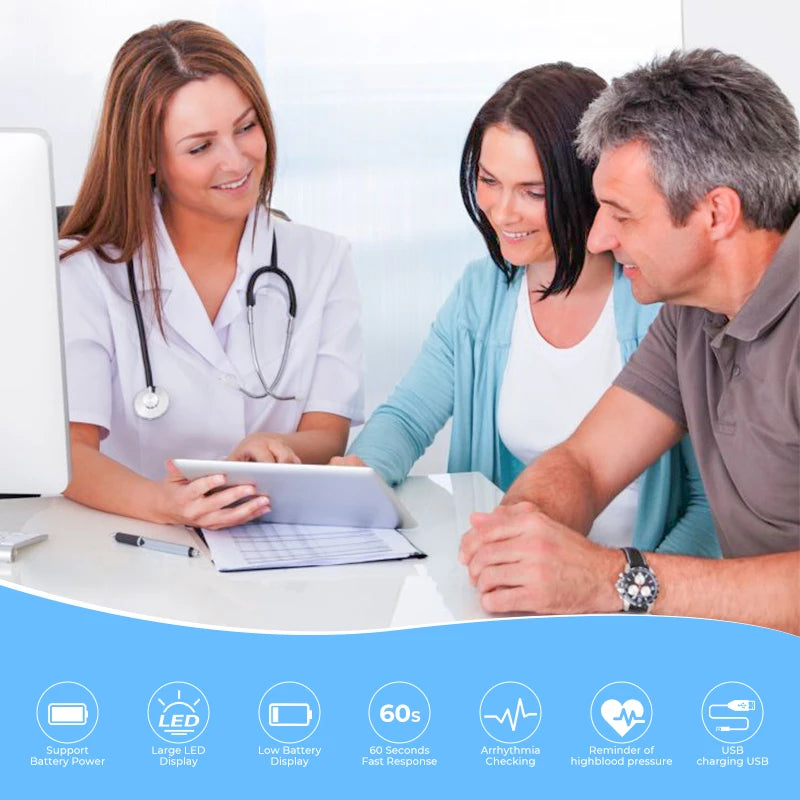 Sejoy Wrist Blood Pressure Monitor And Pulse Oximeter