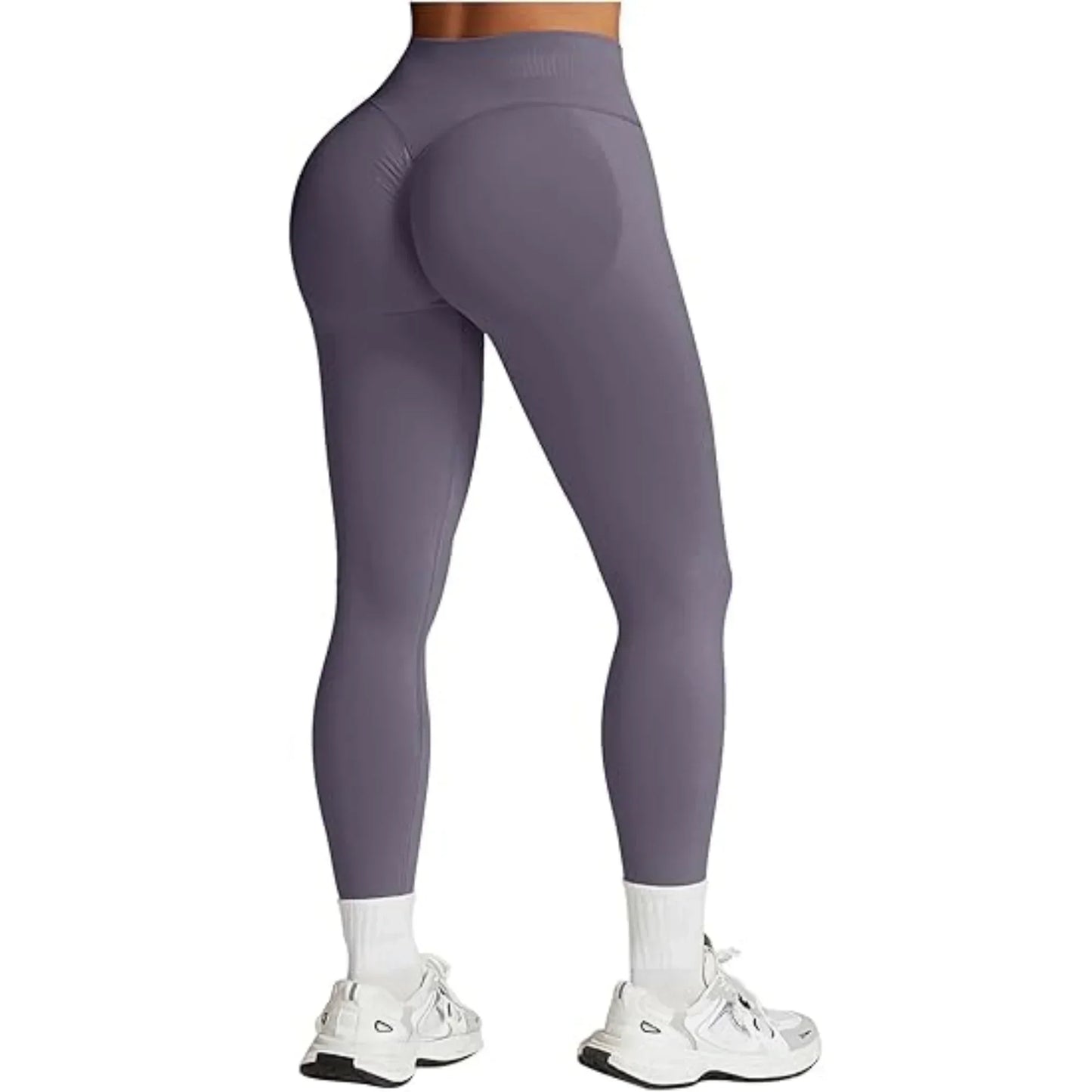 Women High Waist Yoga Training Pants With Logo Elastic