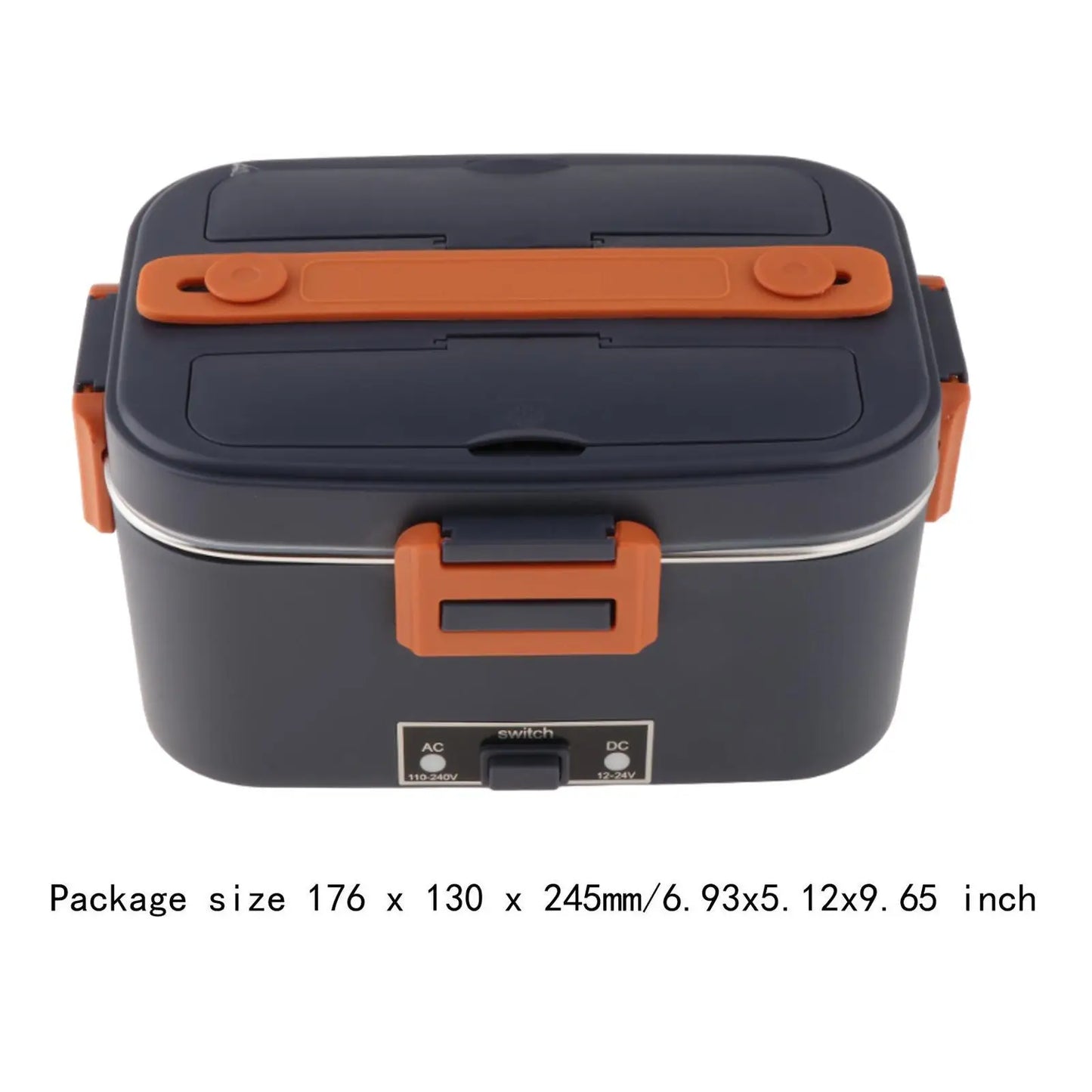 Lunch Warmer Electric Heating Lunch Box 1.8L Food Heater for Work Truck Home