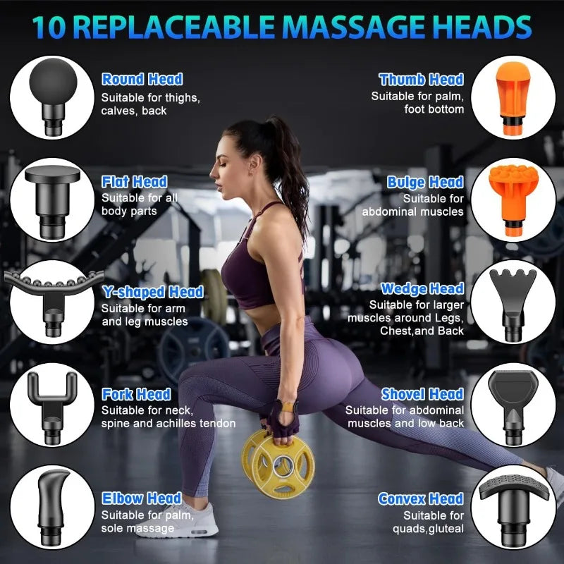 YTYIN Toloco Massage Gun Deep Tissue Percussion Massager