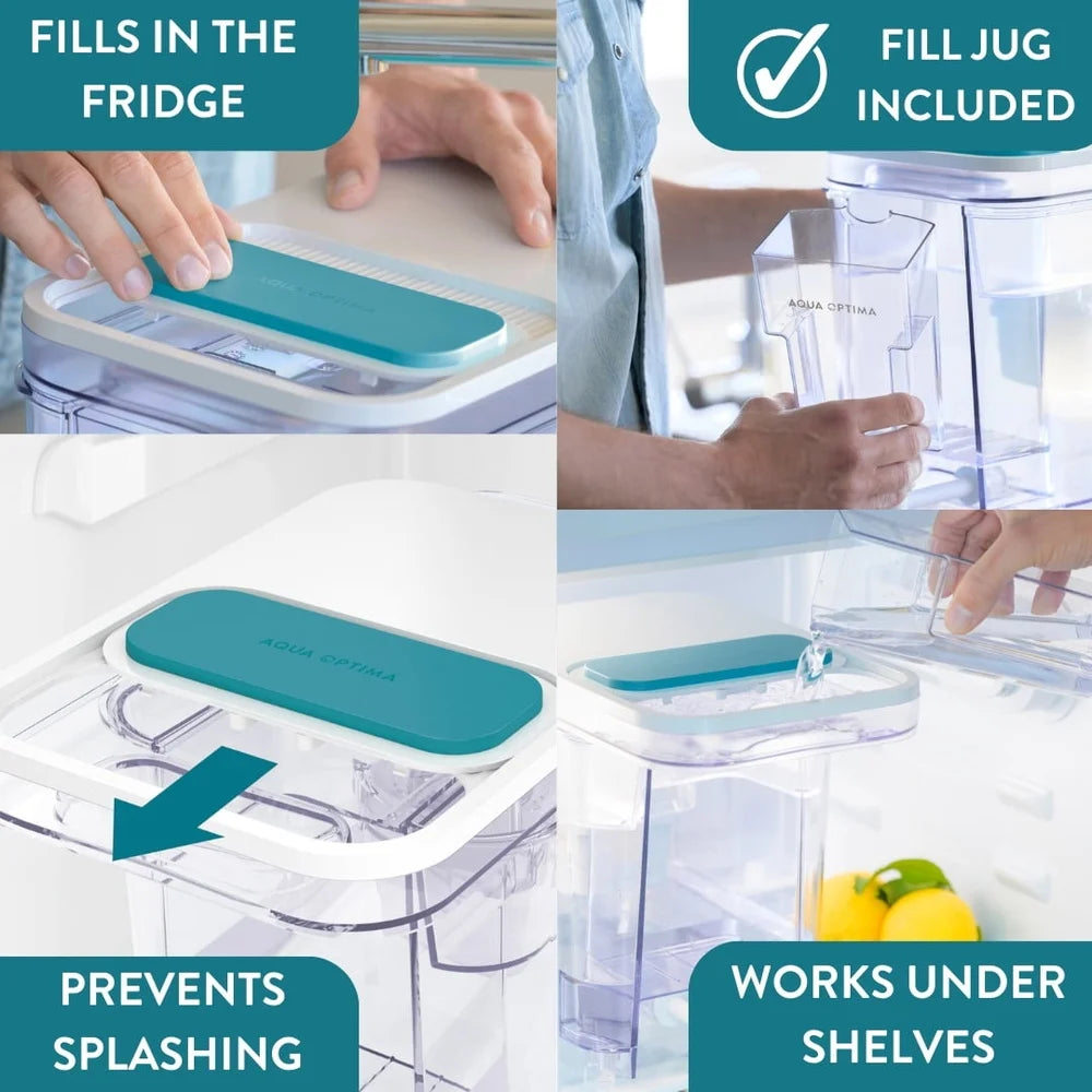 Pure Vibe Care Water Filter Dispenser BPA Free Fast Flow