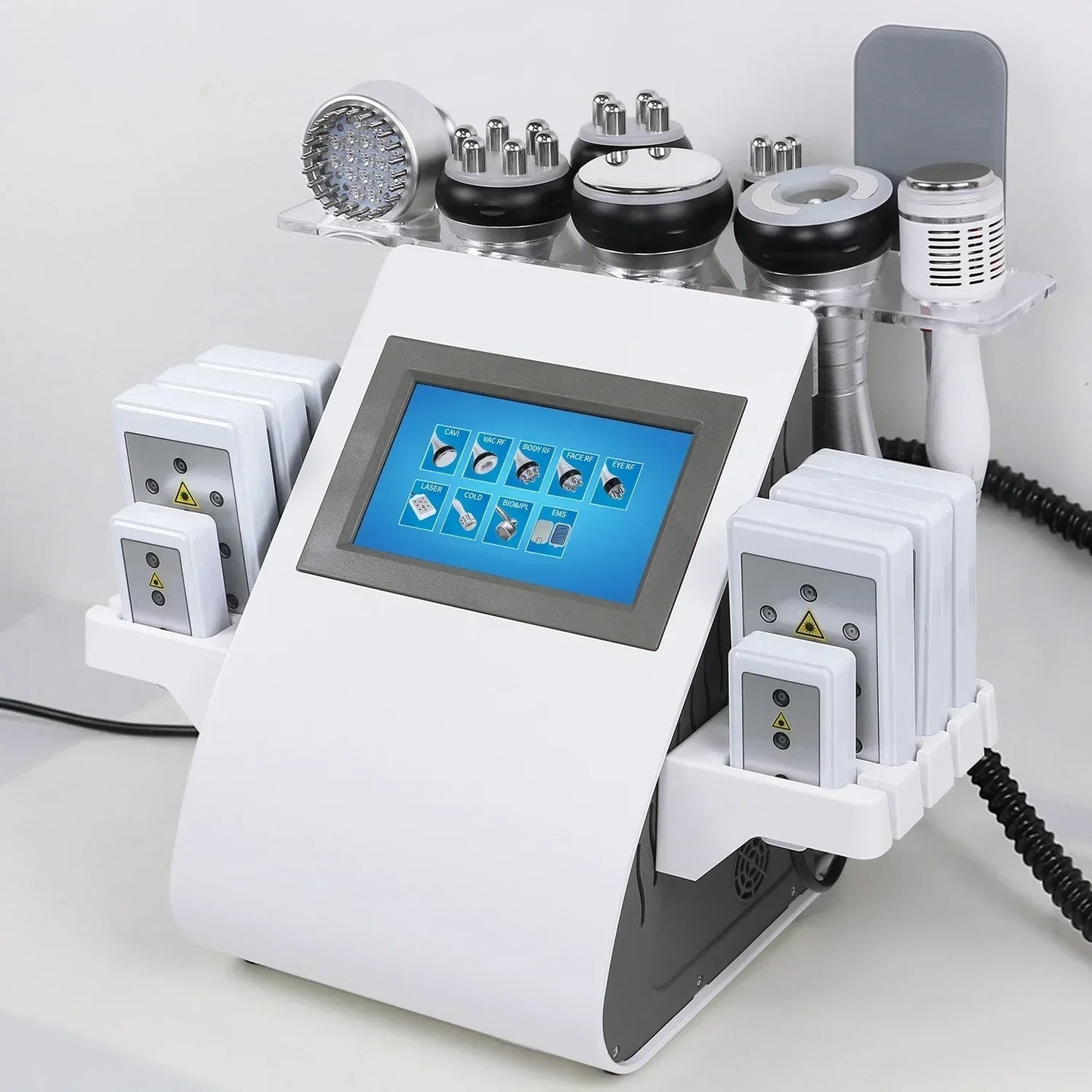 RF Tool 40K 9 in 1 Cavitation Ultrasonic Body Slimming Machine Multi-Polar Rejuvenation Skin Lift Tighten