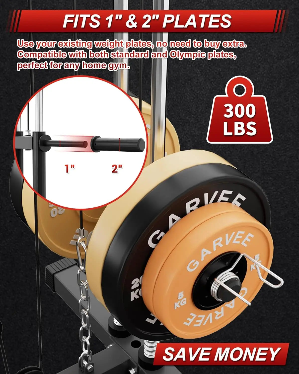 HiMISS Home Gym Machine For Full Body Strength Training
