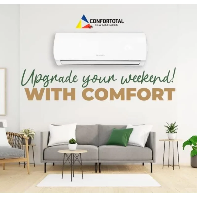 XMSJ Mini Split Air Conditioner Heat Pump Wifi Alexa Compatible