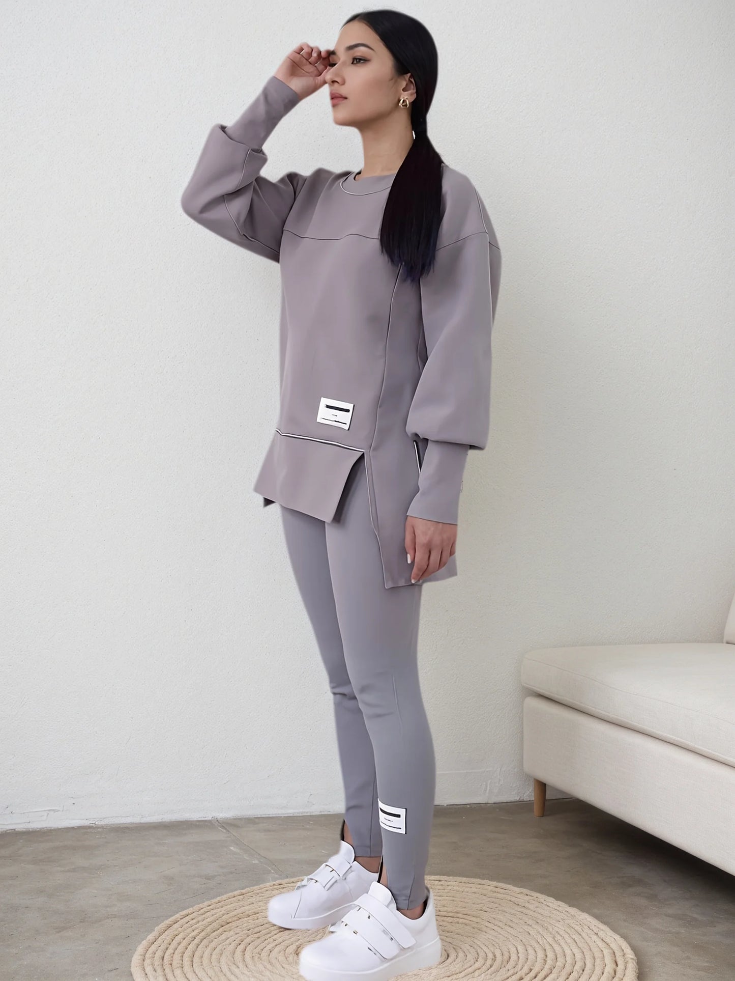 CN Guangdong Women's Sportswear Set Two-Piece Jogger Pants