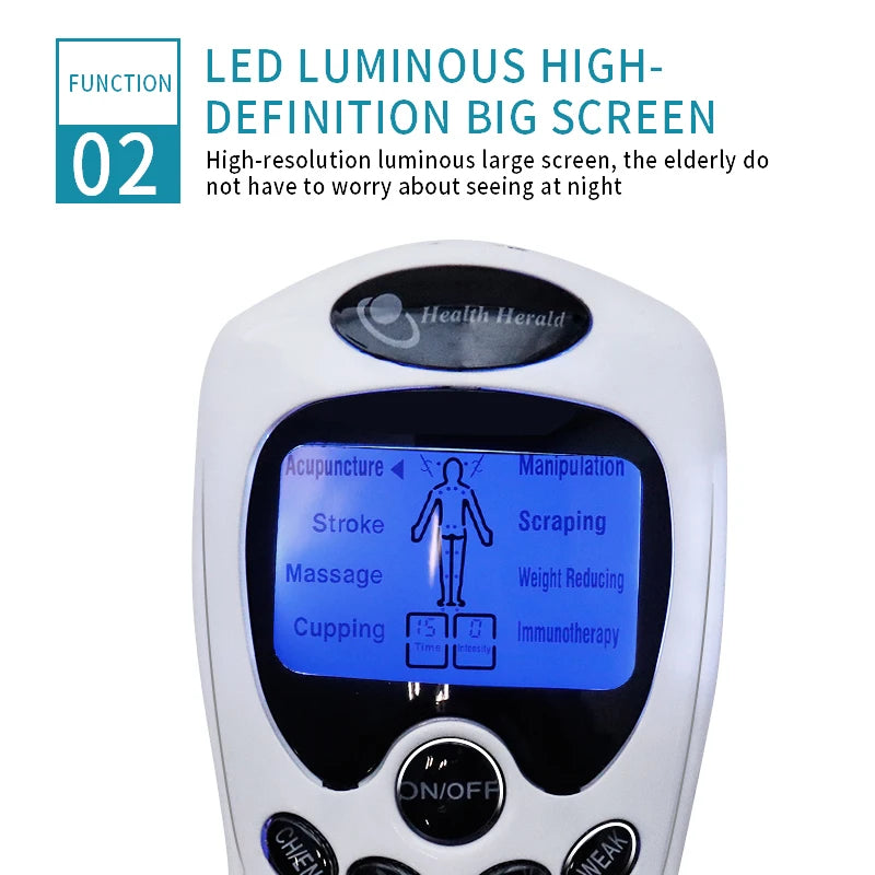 TENS Machine Physiotherapy Pulse Muscle Stimulator For Pain Relief