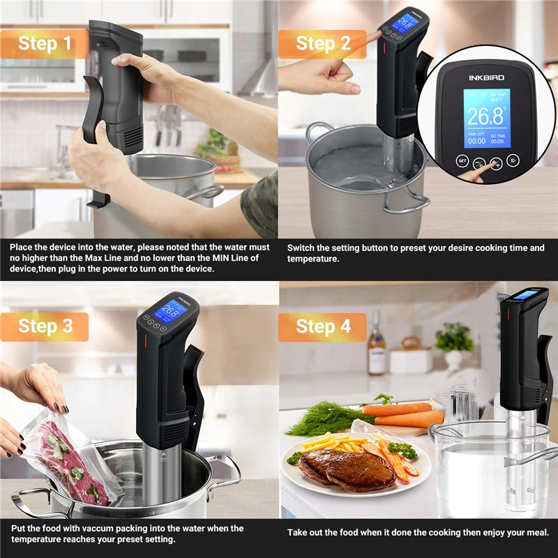 Inkbird WiFi Sous Vide Machine with APP Remote Control