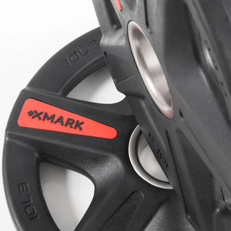 YTYIN XMARK Texas Star Weight Plates For Barbell Home Gym