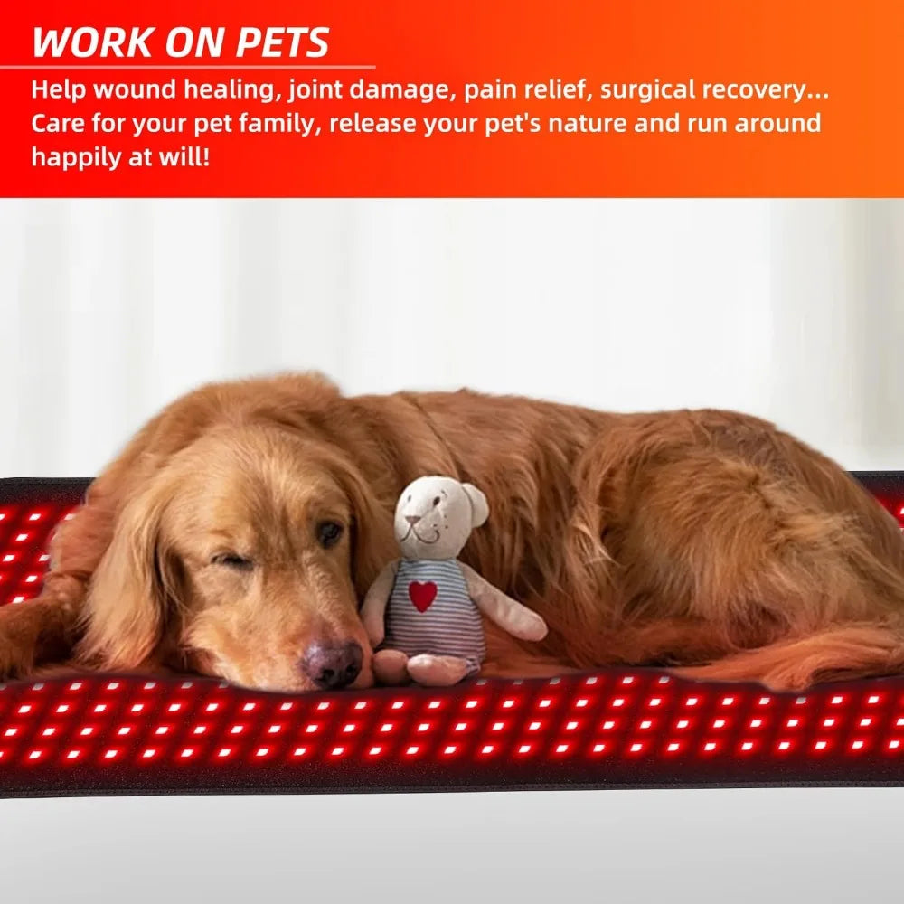 Hign-concerned Full Body Red Light And Infrared Therapy Mat