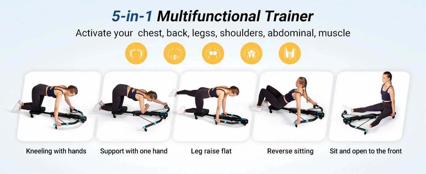 MERACH Core Trainers Ab Machine And Rowing Gym Equipment