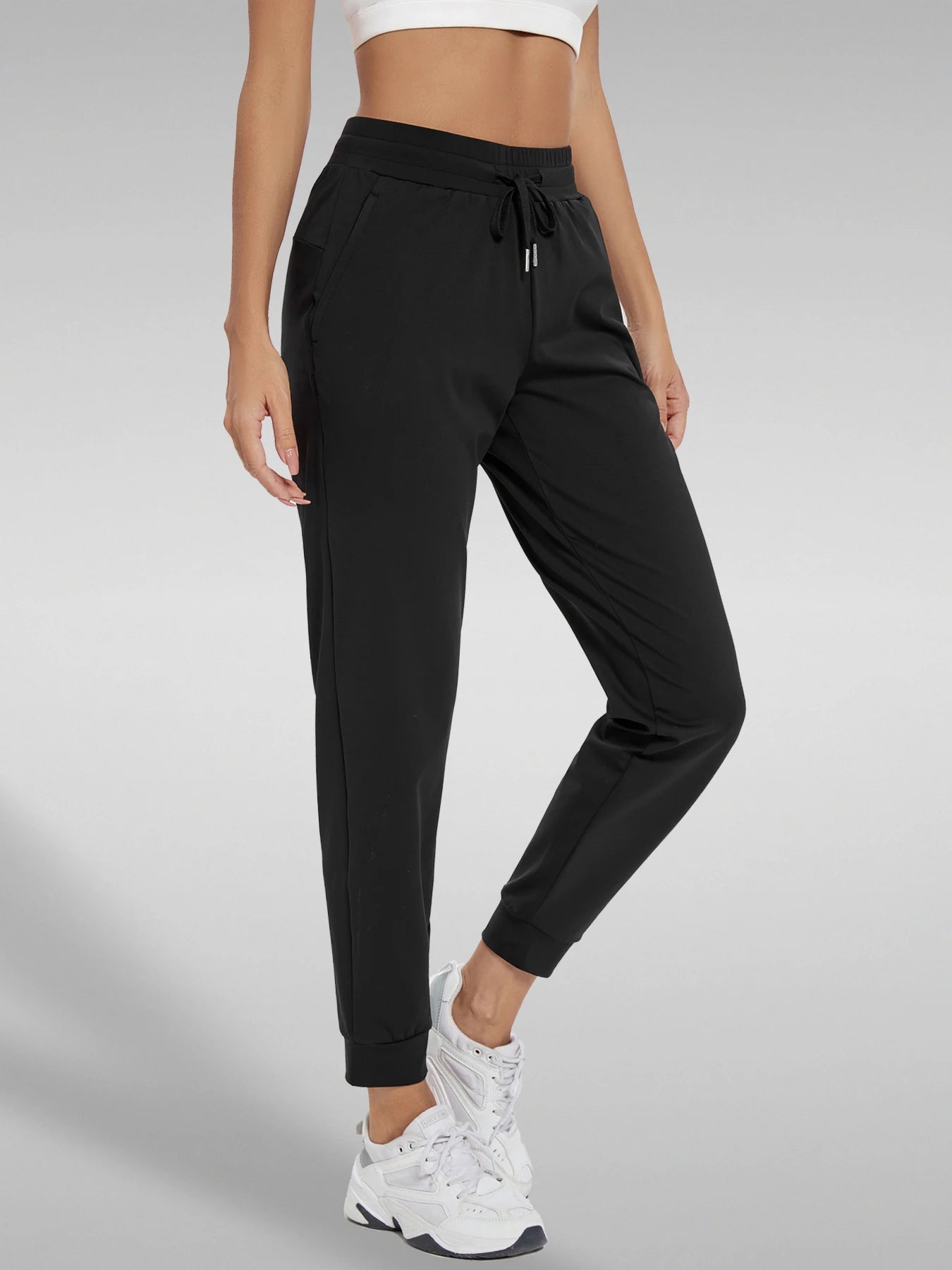 Women's High Waisted Joggers With Pockets For Workout Yoga