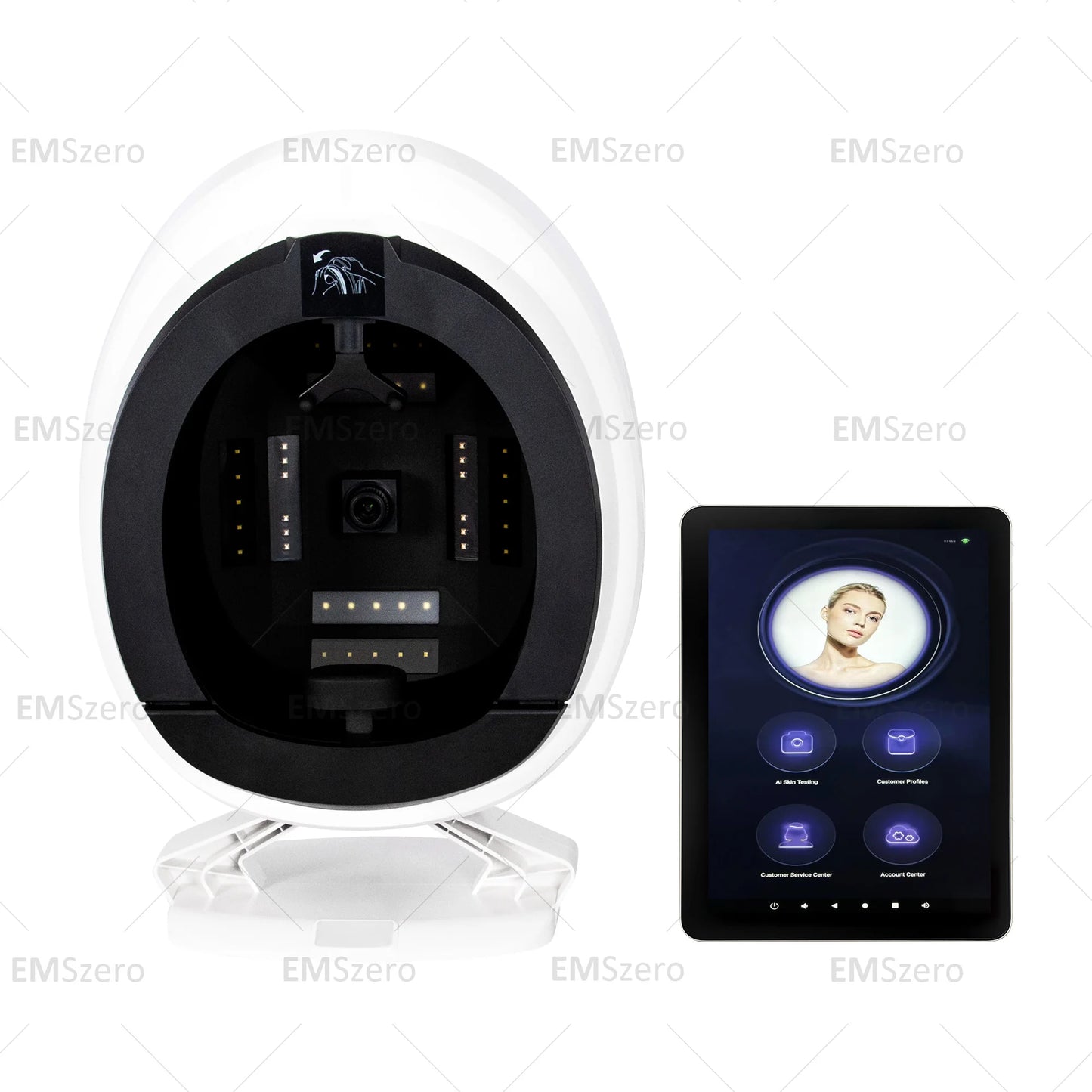 Aisia Q1 3D AI Facial Skin Analyzer Professional Skin Problem Diagnosis and Analysis Equipment