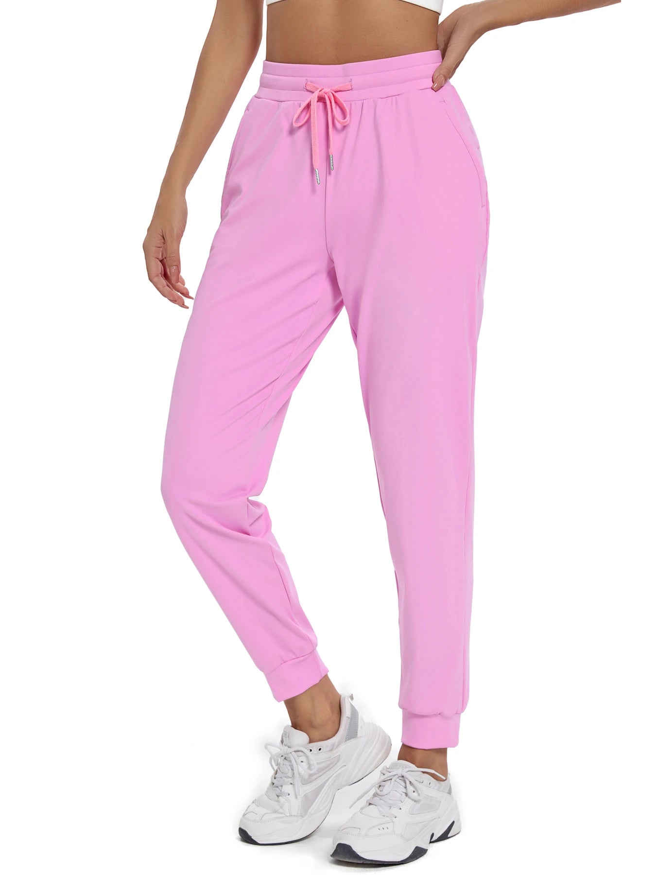 Women's High Waisted Joggers With Pockets For Workout Yoga