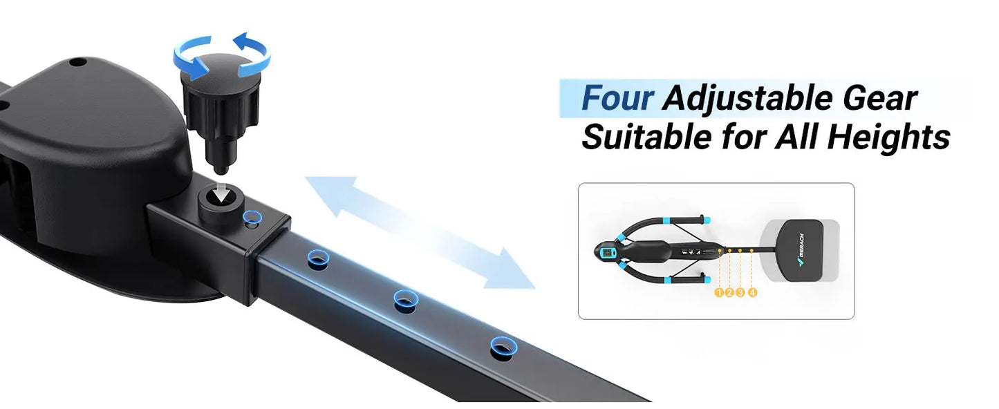 MERACH Core Trainers Ab Machine And Rowing Gym Equipment