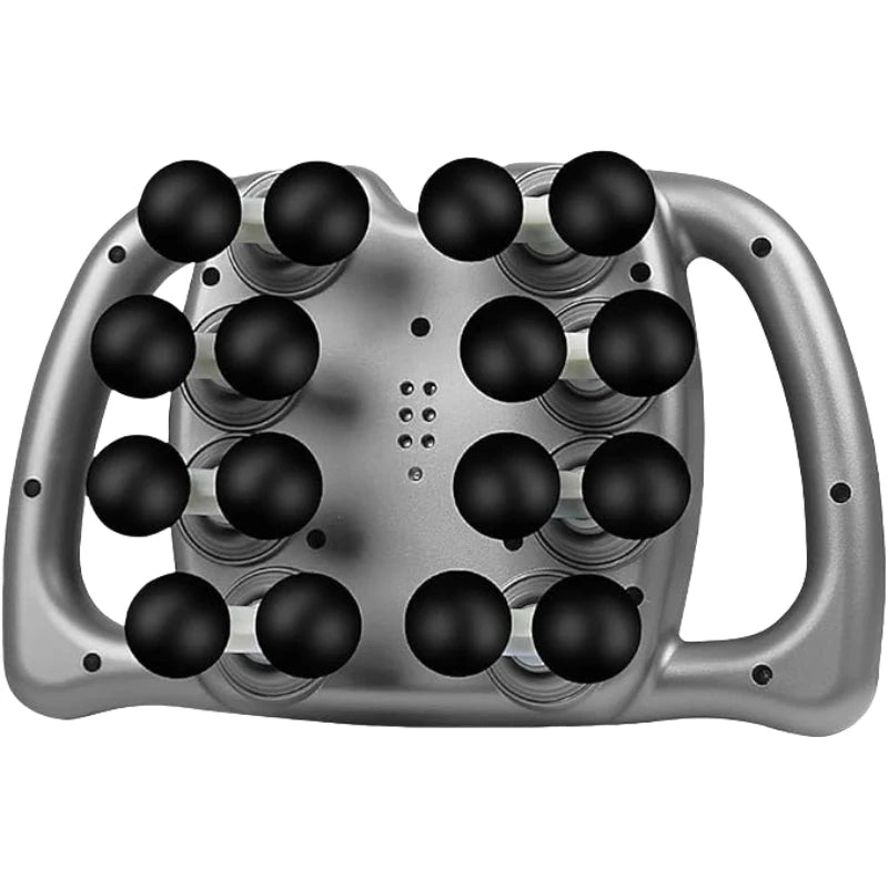 16 Heads Kneading Back and Leg Massager With 6 Modes