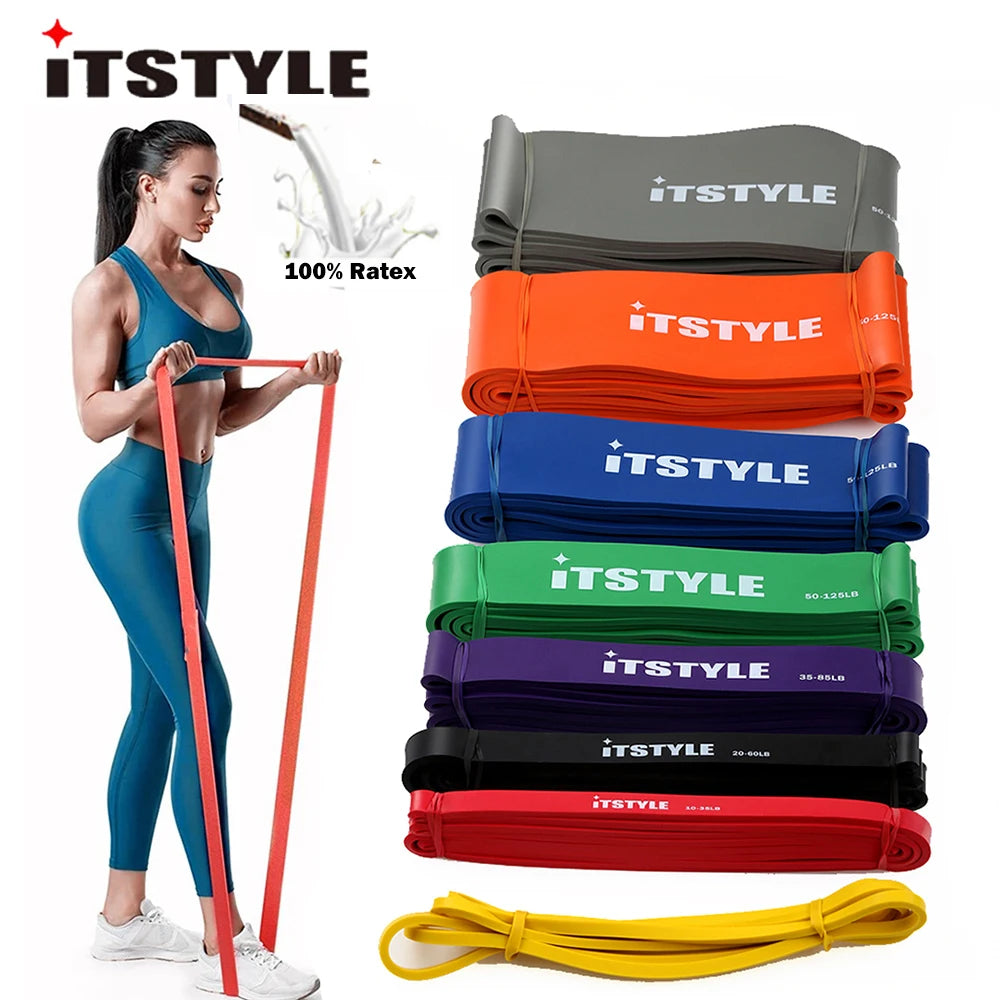 ITSTYLE Resistance Bands 8 Level Crossfit Loop Expander