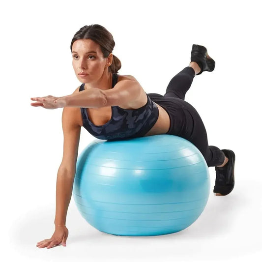 Weighted Fitness Ball With Pump For Core Strength And Balance