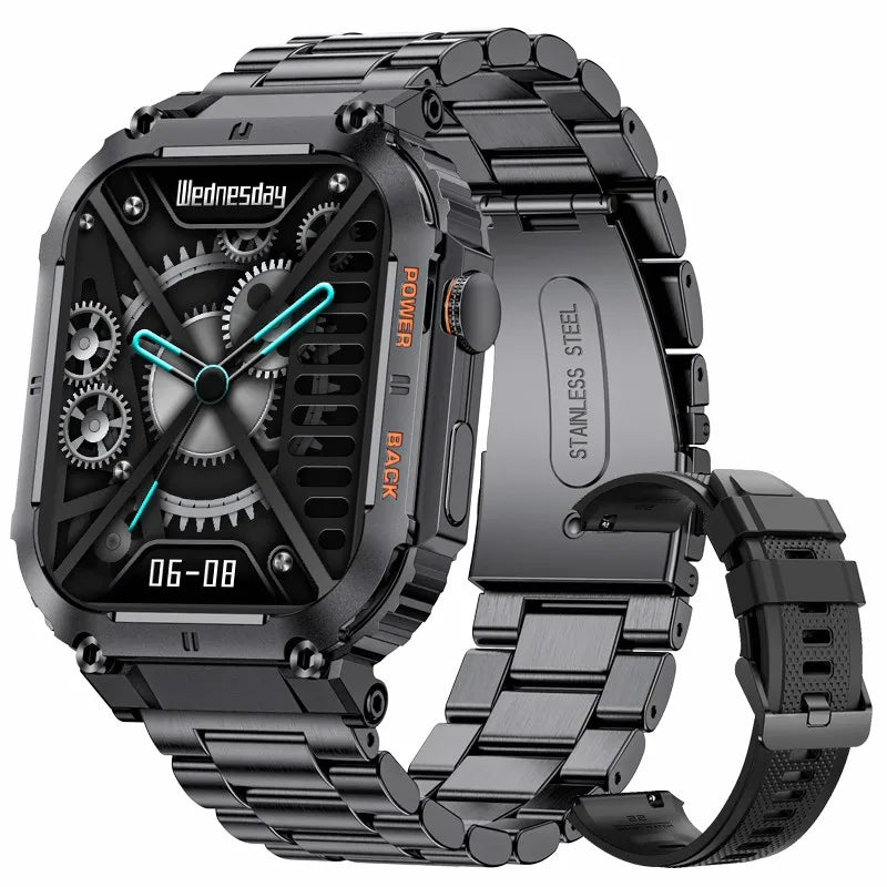LIGE Outdoor Sports Smartwatch Bluetooth Calling Fitness