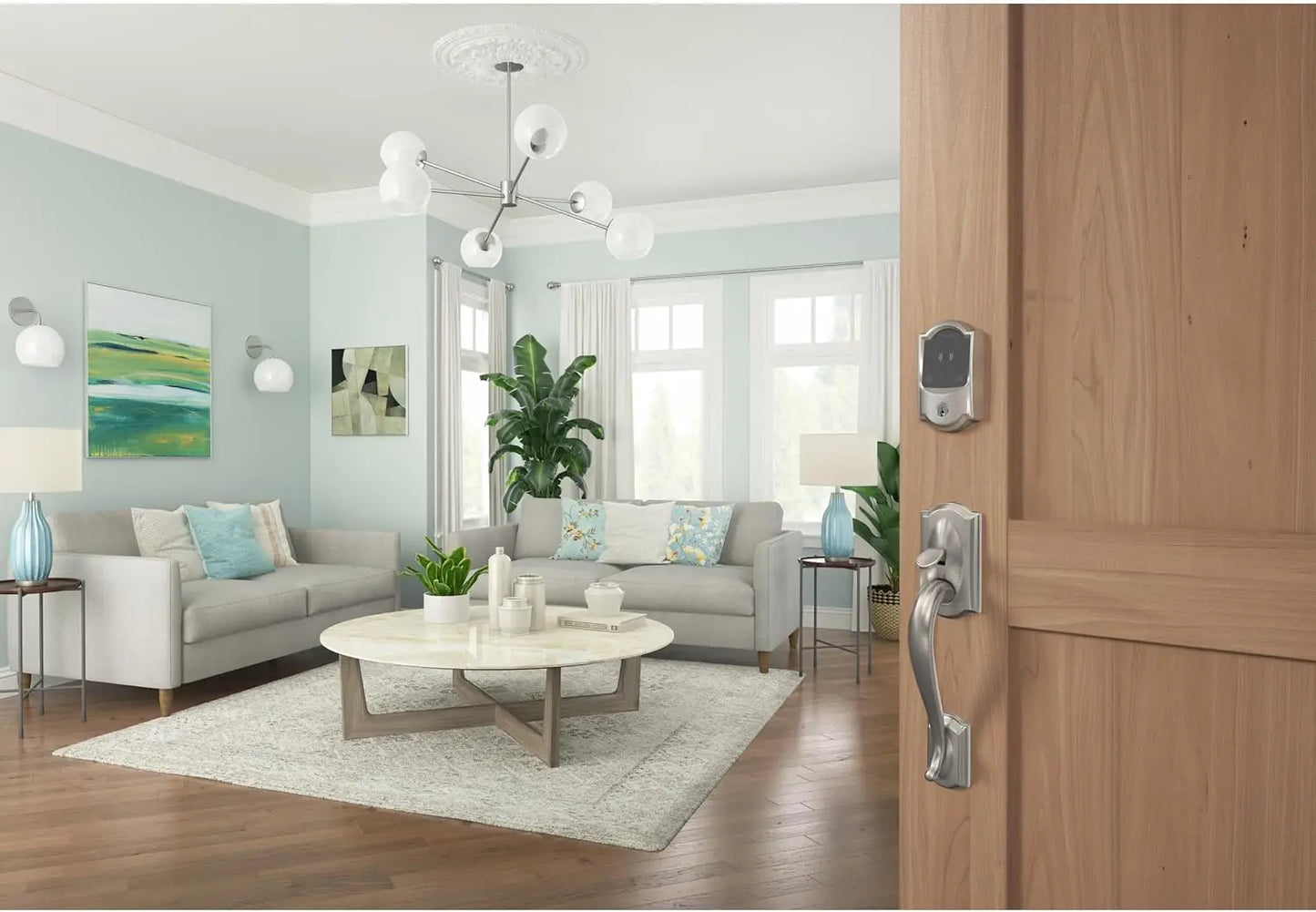 XMSJH Encode Plus WiFi Smart Deadbolt Lock Keyless Entry
