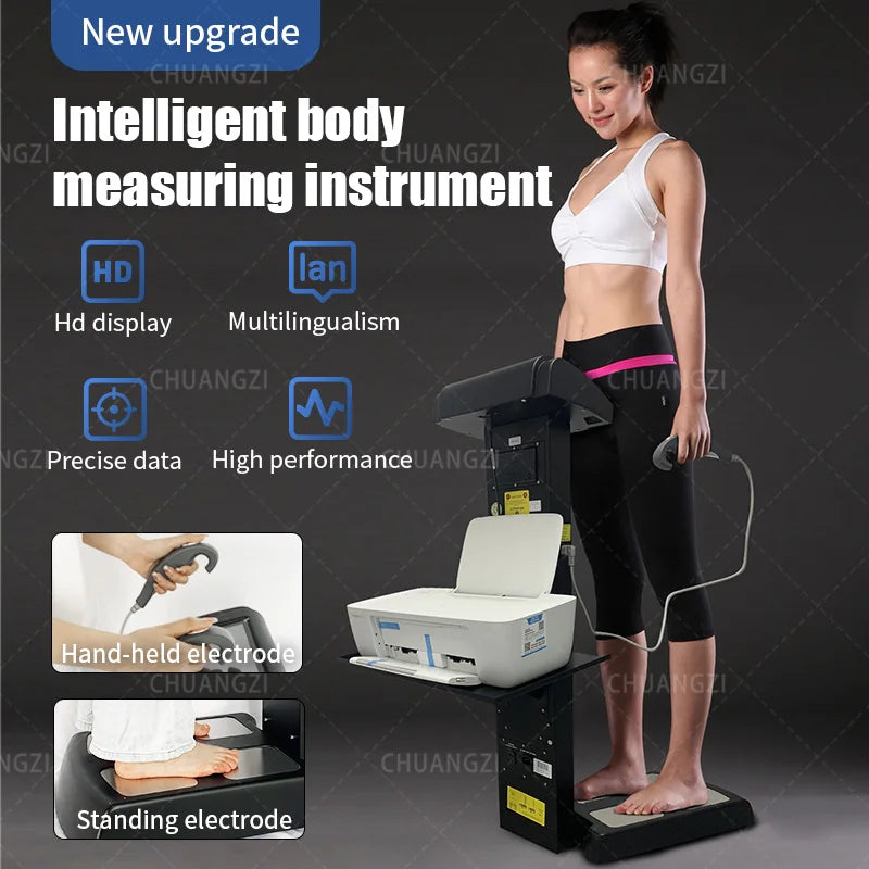 Blood and Lipid Digital Body Fat Analyzer Scale Multifunctional Smart Scale for Weight Body Fat Blood Pressure and Cholesterol