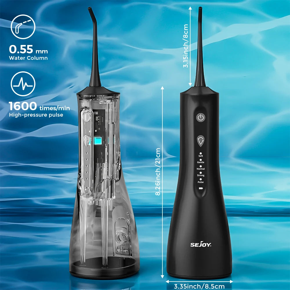 SEJOY Water Flosser Professional 5 Settings For Braces