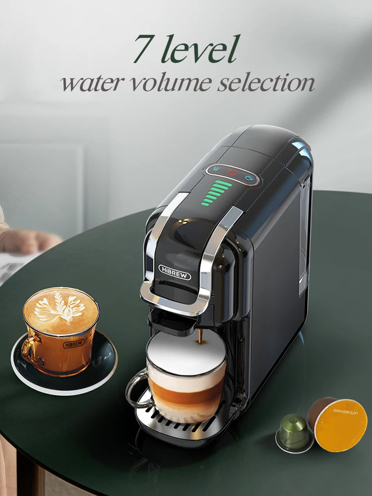 HiBREW 5 In 1 Capsule Coffee Machine Espresso Cappuccino