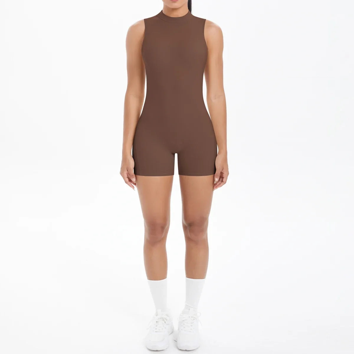 Hamidou Sleeveless Backless Yoga Jumpsuit for Women