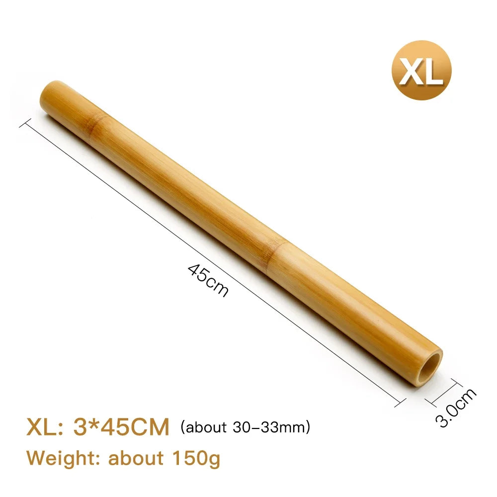 MOKARLE Natural Bamboo Massage Stick Wood Therapy Gua Sha Massager