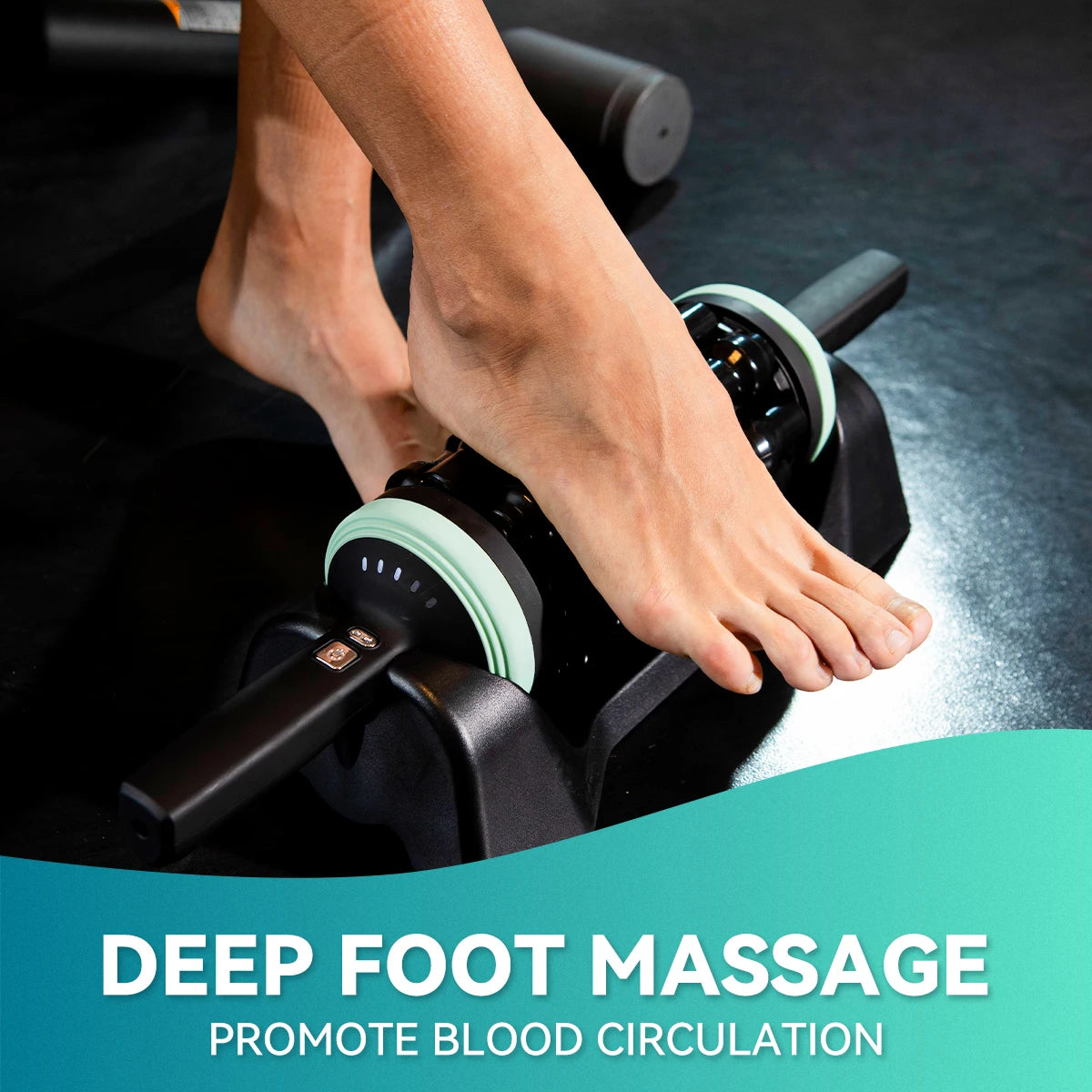 Rolling Percussion Massager Five Speed Hand Held For Leg Relief