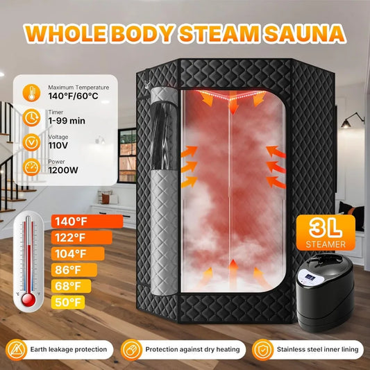 Hign Concerned Red Light Home Sauna Portable Steam Tent Foldable