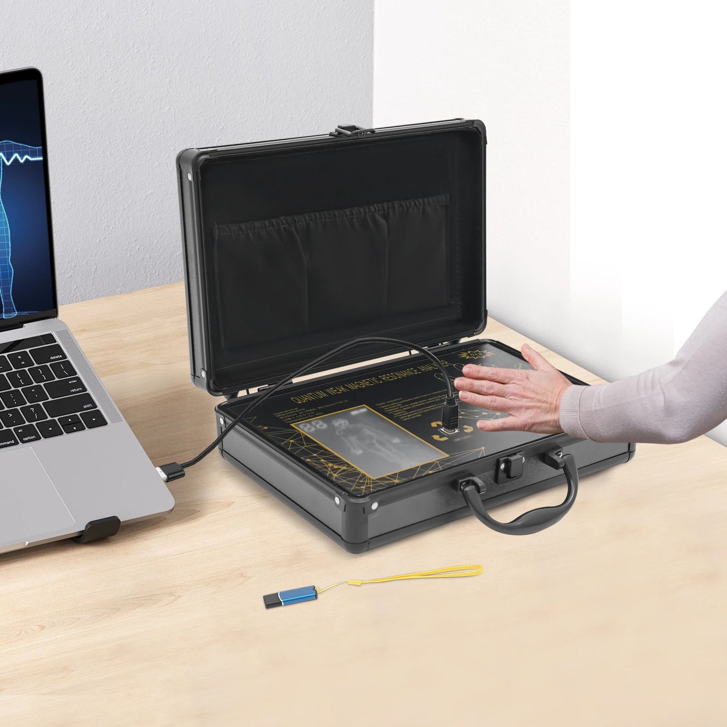 Quantum Analyzer Magnetic Body Scanner Health Detector