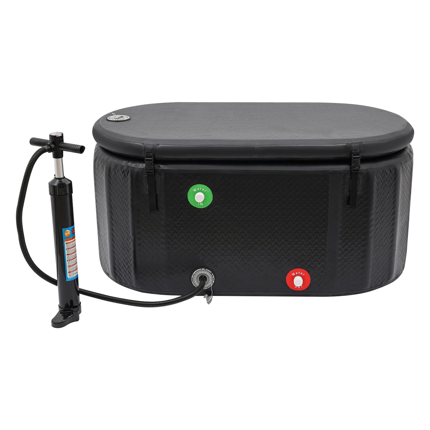 Hign-concerned Inflatable Cold Plunge Tub Insulated Lid
