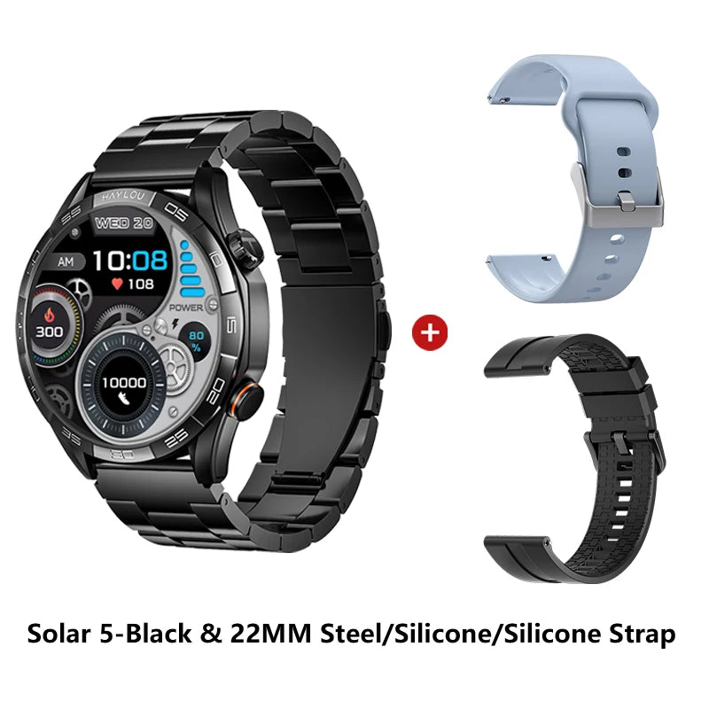 HAYLOU Solar 5 Voice Calling Smartwatch Health Tracking