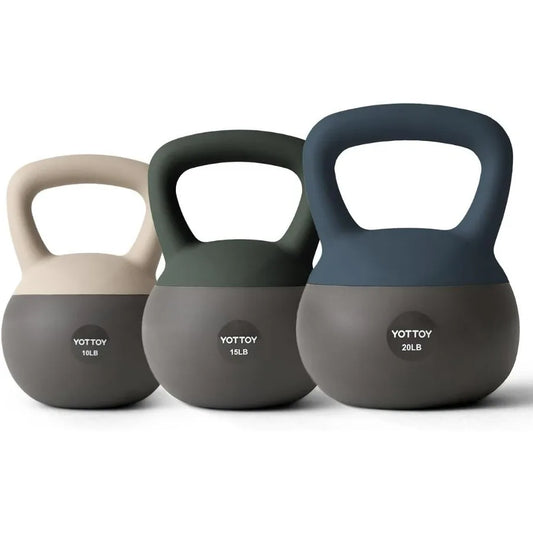 LISM Soft Kettlebell Set For Strength Training Home Workouts
