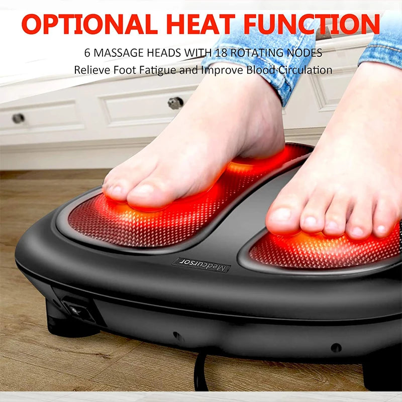 Nekteck Electric Foot Massager With Heat Compress Kneading Shiatsu
