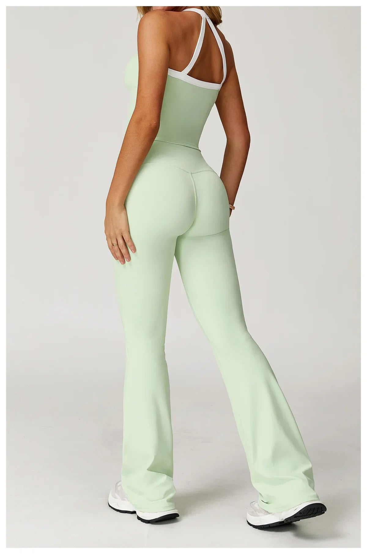 SWELTERINGCN Women 2 Piece Tracksuit Yoga Set Gym Wear