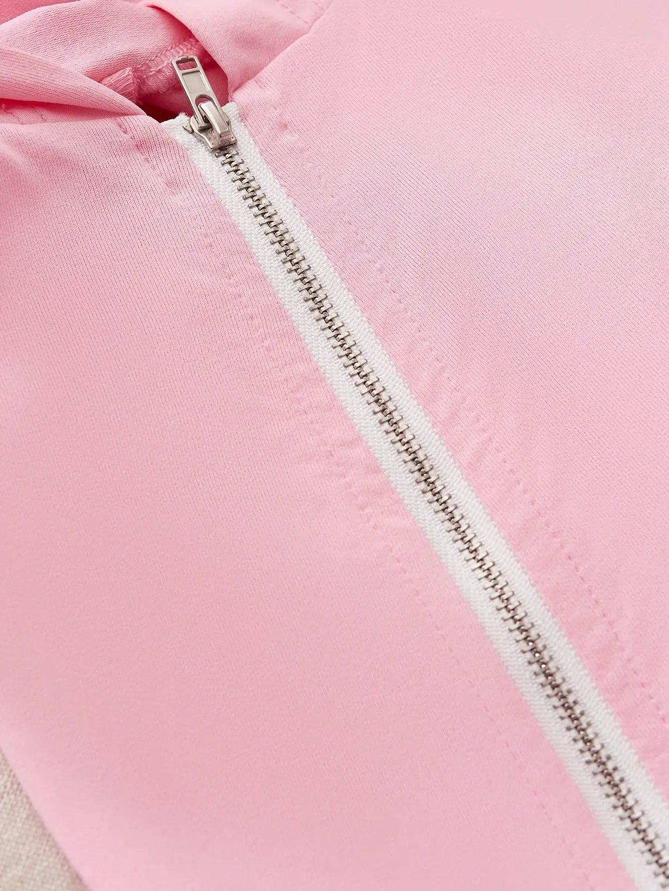Women Zippered Sportswear Set Hoodie Jogger Sweatpants