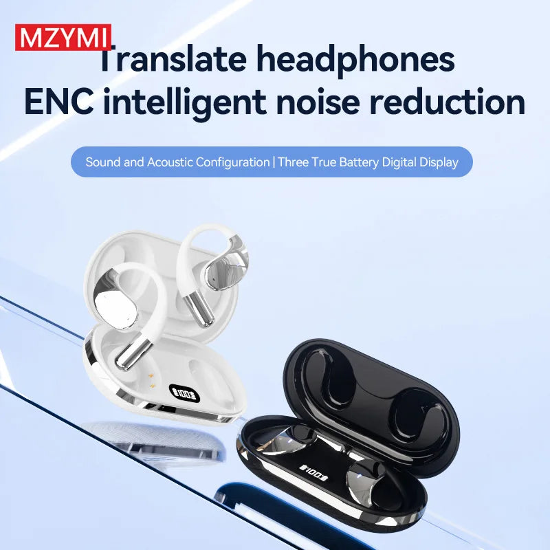 INMAS MZYMI Q39 AI Translation Earbuds With ENC Noise Cancelling