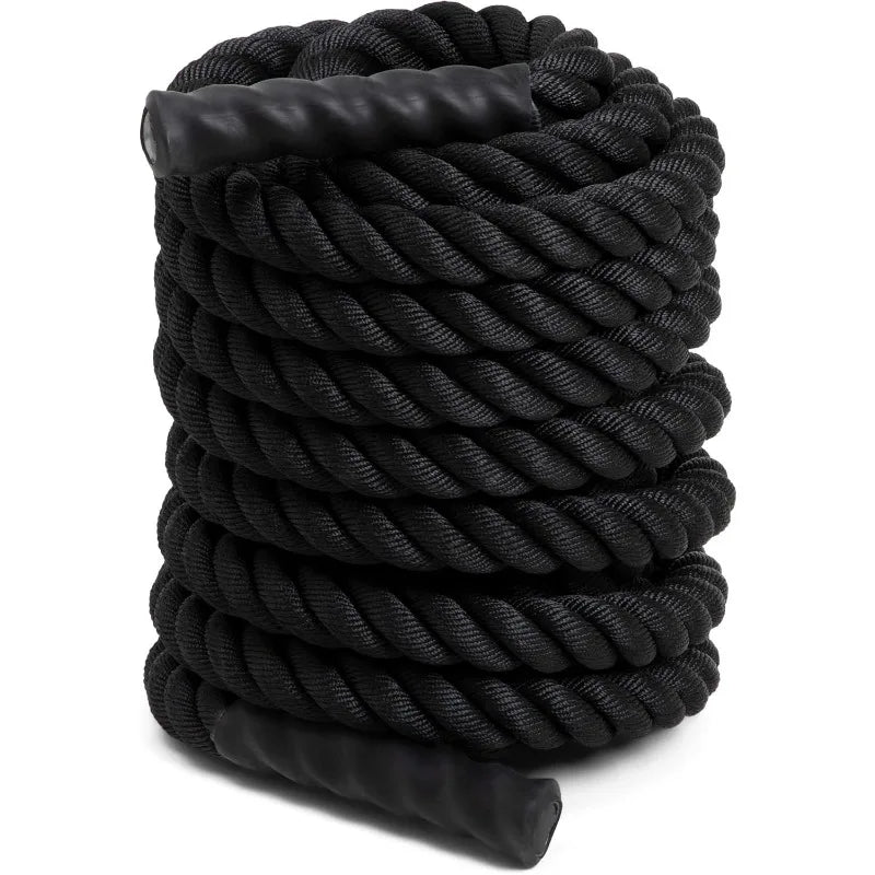 Champion Sports Heavy Duty Battle Rope For Strength And Conditioning