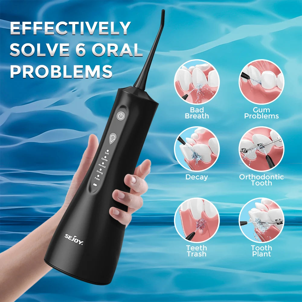 SEJOY Water Flosser Professional 5 Settings For Braces