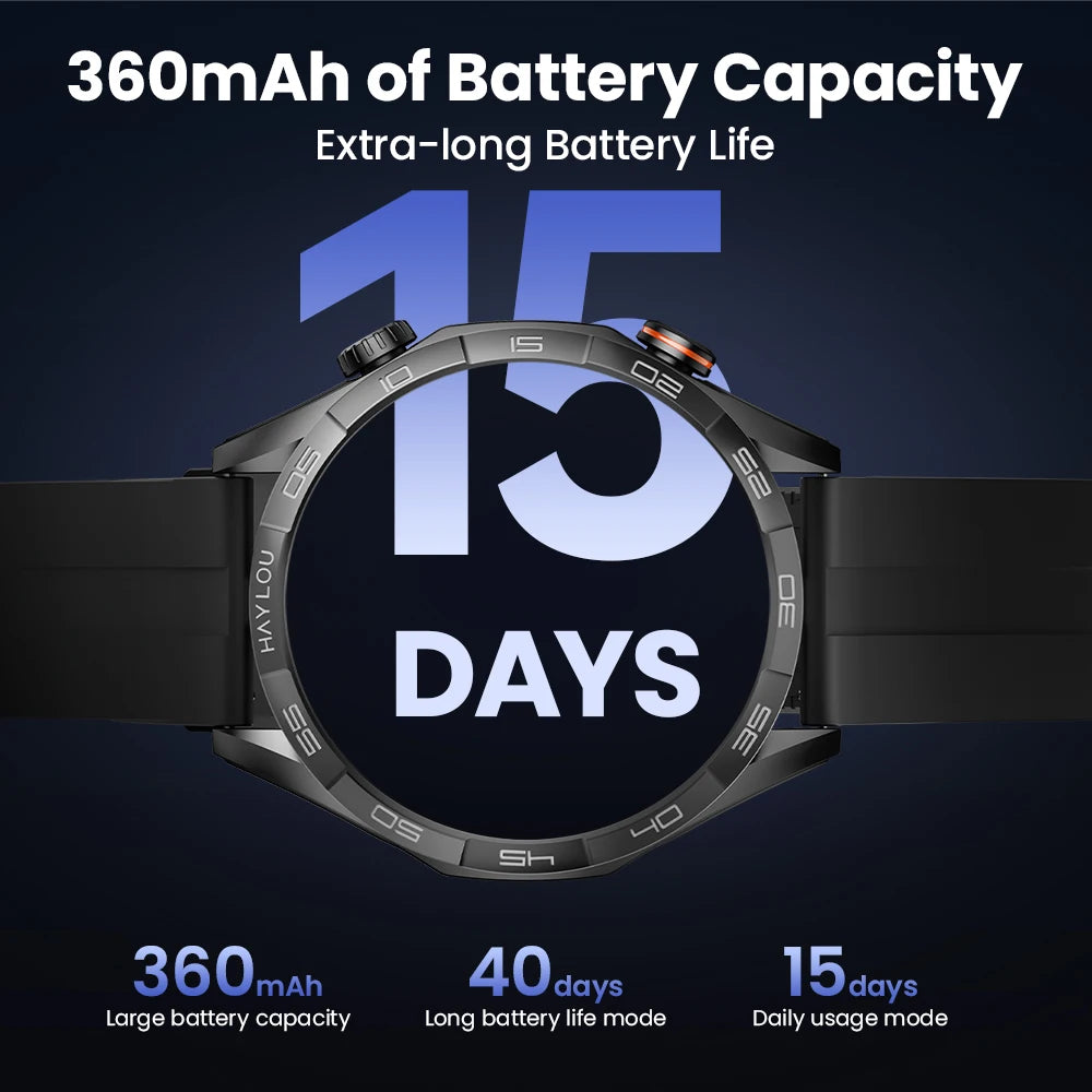 HAYLOU Solar 5 Voice Calling Smartwatch Health Tracking