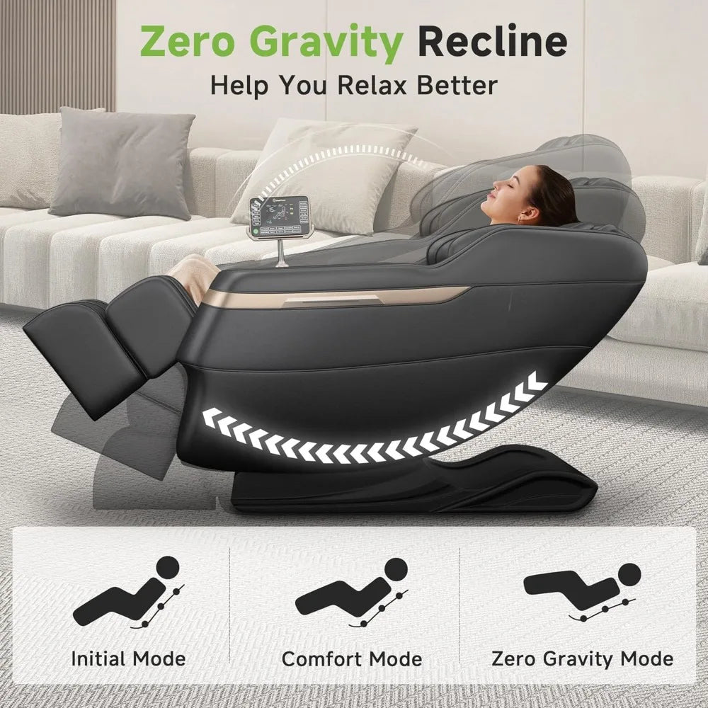 XIAOLANG Full Body Massage Chair Zero Gravity Shiatsu Recliner