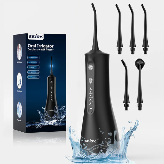 SEJOY Water Flosser Professional 5 Settings For Braces