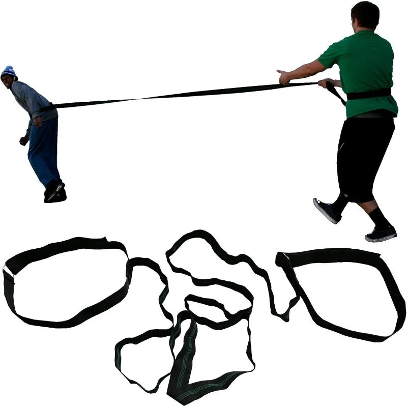 Cross Training Bundle KIT (5 PC Set)- 20 FT Agility Ladder, XL Resistance Parachute, Power Sled, Lateral Side Stepper
