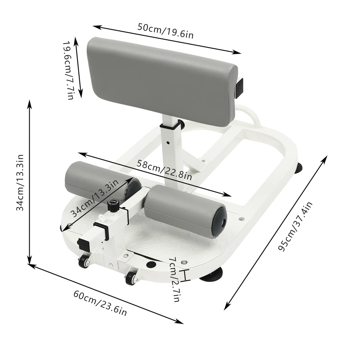 Multi Function Deep Squat Bench For Home Gym Workouts